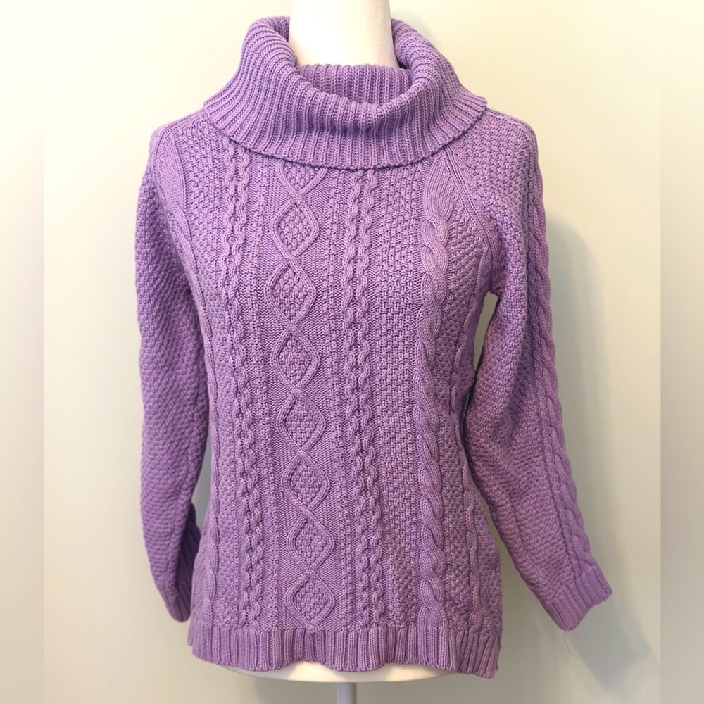 Ladies Medium cowl neck sweater